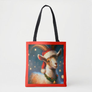 Weihnachtsziege 2 tasche