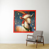 Weihnachtsziege 2 wandteppich (Beispiel)