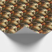 Weihnachtsziege 3 geschenkpapier (Ecke)