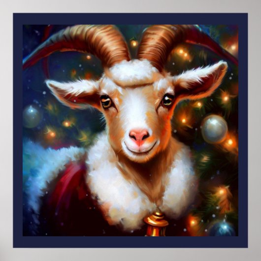 Weihnachtsziege 4 poster (Vorne)