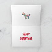 Weihnachtsziege farbig karte (Innenseite)
