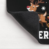 Weihnachtsziege Funny Goat für alle Mousepad (Ecke)