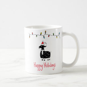 Weihnachtsziege Kaffeetasse