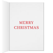 Weihnachtsziege lustig Weihnachtsmann personalisie (Innen (Rechts))