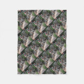 Weihnachtsziegen Fleecedecke (Vorderseite)