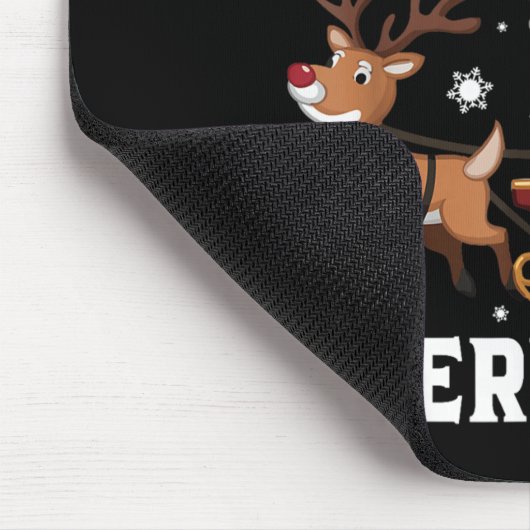 Weihnachtsziegen Uni-Kids Weihnachtsziege Funny , Mousepad (Ecke)