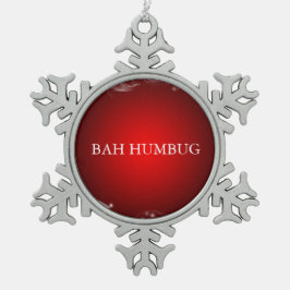 Weihnachtszinndekoration Schneeflocken Zinn-Ornament