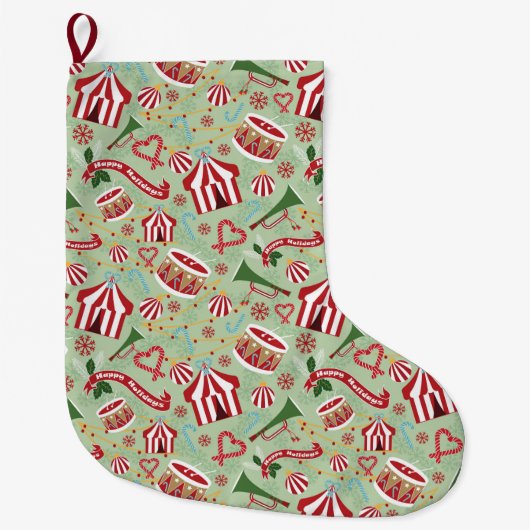 Weihnachtszirkus Großer Weihnachtsstrumpf (Vorderseite)