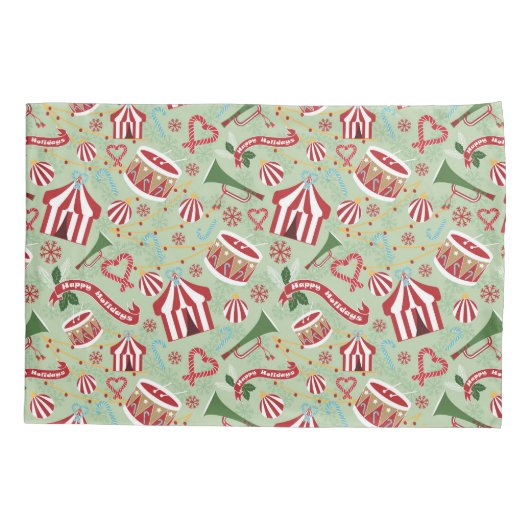 Weihnachtszirkus Kissenbezug (Rückseite)