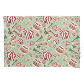 Weihnachtszirkus Kissenbezug (Vorderseite)