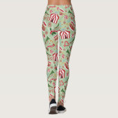 Weihnachtszirkus Leggings (Rückseite)