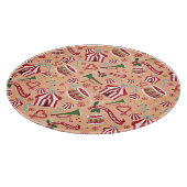 Weihnachtszirkus Schneidebrett (Ecke)