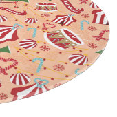 Weihnachtszirkus Schneidebrett (Ecke)