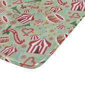 Weihnachtszirkus Schneidebrett (Ecke)