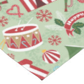 Weihnachtszirkus Tischdecke (Schrägansicht)