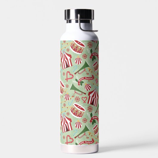 Weihnachtszirkus Trinkflasche (Links)