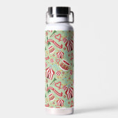 Weihnachtszirkus Trinkflasche (Rückseite)