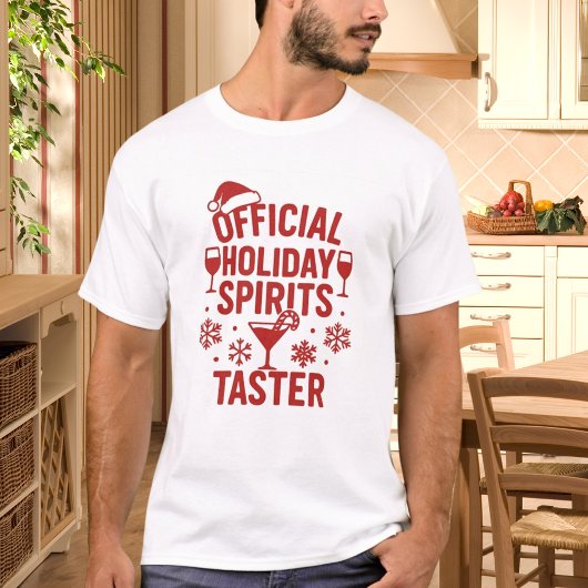 Weihnachtszitat lustige Party-Geister Tester T-Shirt