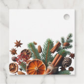 Weihnachtszitrus Simmer Pot Geschenkanhänger (Rückseite)