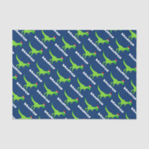 Weihnachtszittel für Kinder mit lustigen Dinosauri