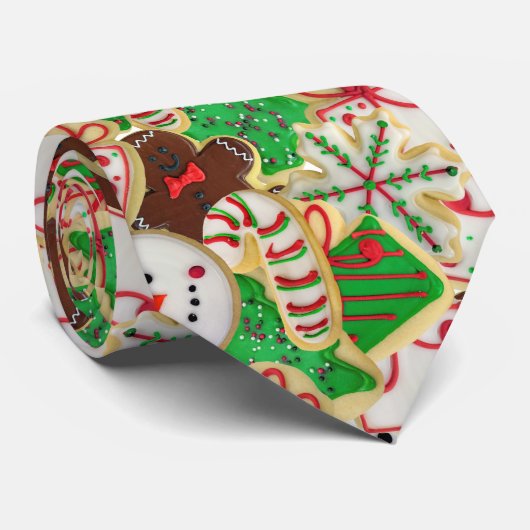 Weihnachtszucker-Cookie-Sammlung Krawatte (Gerollt)