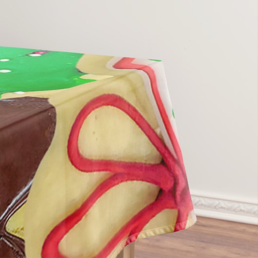 Weihnachtszucker-Cookie-Sammlung Tischdecke (Beispiel)