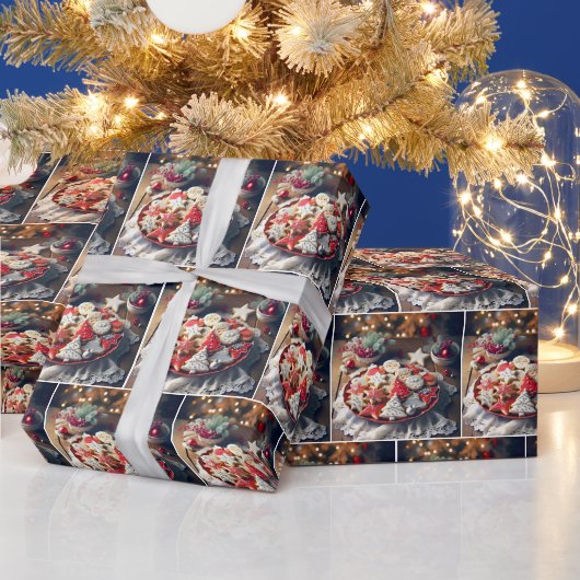 Weihnachtszucker Geschenkpapier (Feiertage)