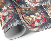 Weihnachtszucker Geschenkpapier (Rolleneckpunkt)