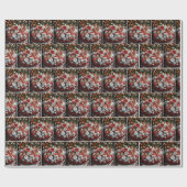 Weihnachtszucker Geschenkpapier (Flach)