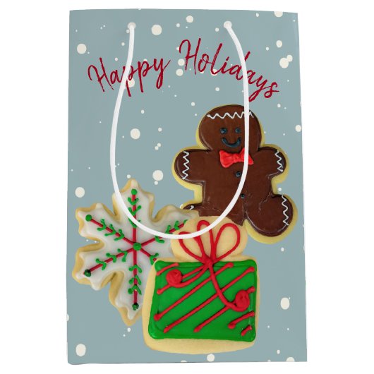 Weihnachtszucker Mittlere Geschenktüte (Vorderseite)