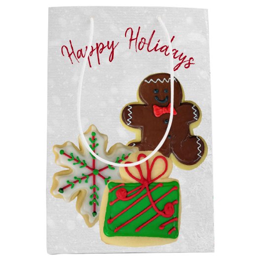 Weihnachtszucker Mittlere Geschenktüte (Vorderseite)