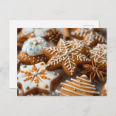 Weihnachtszucker Postkarte (Vorne/Hinten)