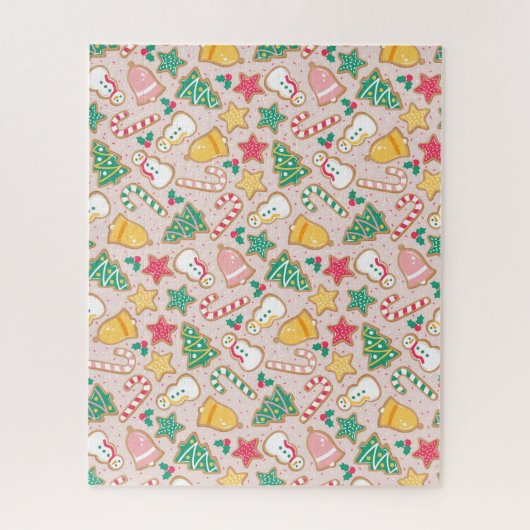 Weihnachtszucker Puzzle (Vertikal)