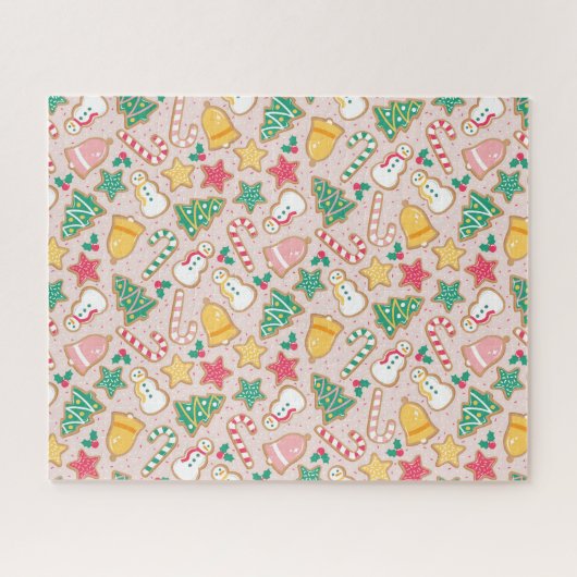 Weihnachtszucker Puzzle (Horizontal)