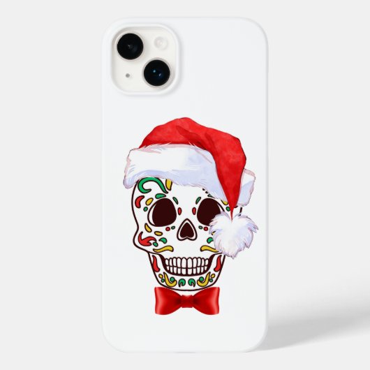 Weihnachtszucker Schädelhut - Telefon/ipad Case-Mate iPhone Hülle (Rückseite)
