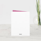 Weihnachtszuckerkochen unicorable feiertagskarte (Rückseite)