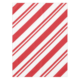 Weihnachtszuckerstangemuster Tischdecke