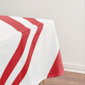 Weihnachtszuckerstangemuster Tischdecke (Beispiel)