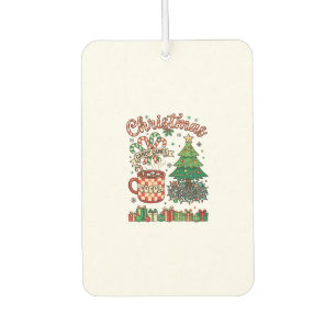 Weihnachtszuckerstangen Kakao Chaos Baum Tasse Ges Autolufterfrischer
