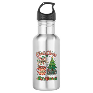 Weihnachtszuckerstangen Kakao Chaos Baum Tasse Ges Edelstahlflasche