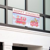 Weihnachtszug-Banner Banner (Äußeres Gebäude)