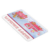 Weihnachtszug Flexi Magnet (Rechte Seite)