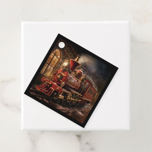 Weihnachtszug Geschenkanhänger (Beispiel)