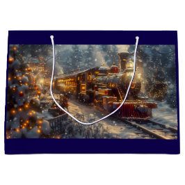 Weihnachtszug Große Geschenktüte