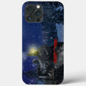 Weihnachtszug im Schnee Case-Mate iPhone Hülle (Rückseite)