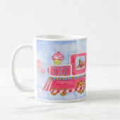 Weihnachtszug Kaffee Tasse (Links)