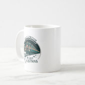 Weihnachtszug Kaffeetasse (Vorderseite Links)