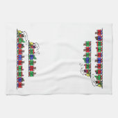 Weihnachtszug Küchentuch (Horizontal)