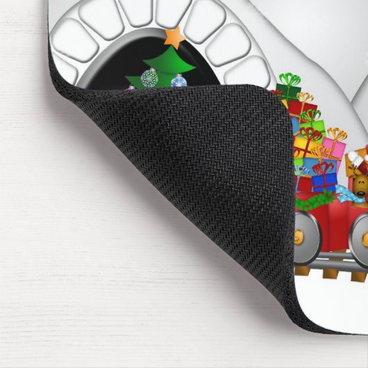 Weihnachtszug Mousepad (Ecke)