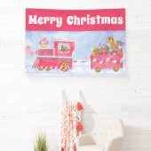 Weihnachtszug-Party-Banner-Dekoration  Banner (InSitu)